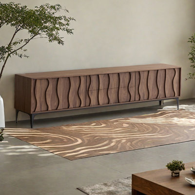 Dakota Fields Tv Stand, 72 Inch, Media Entertainment Center